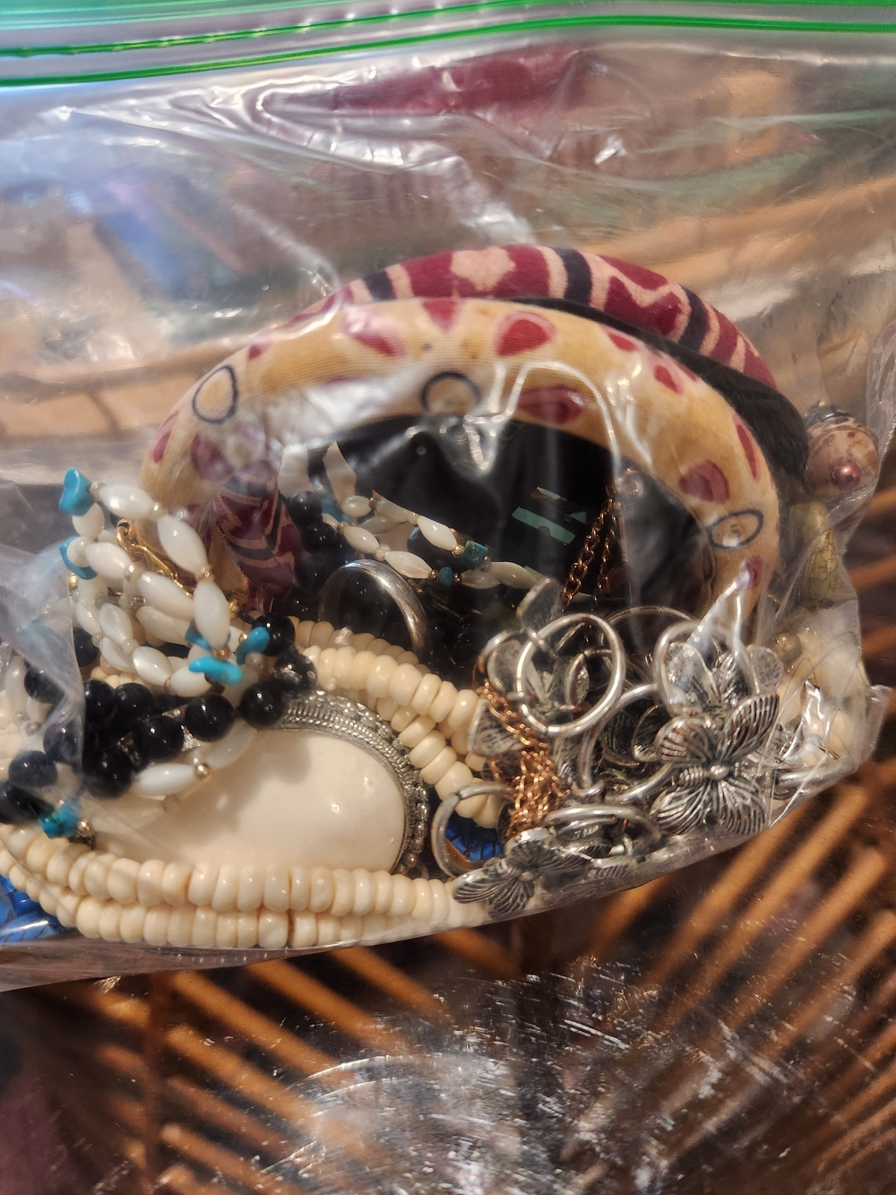 Boho Mixed Beaded Bracelets Stack - Multicolor - Picture 3 of 3
